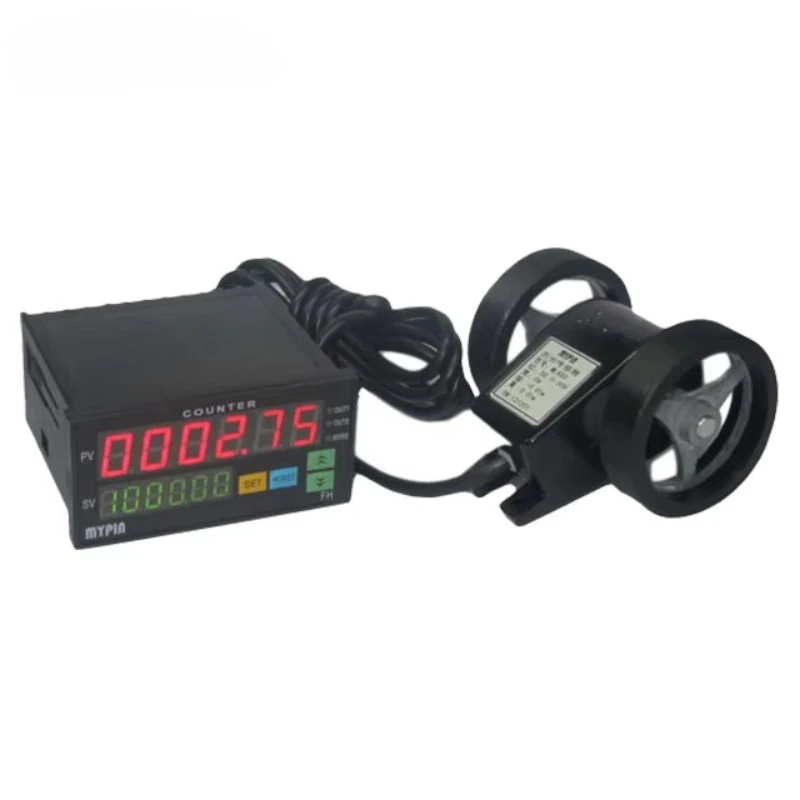 Digital Length/Position Counter FC8-6LRNB + Wheeled Length Sensor MLK-80