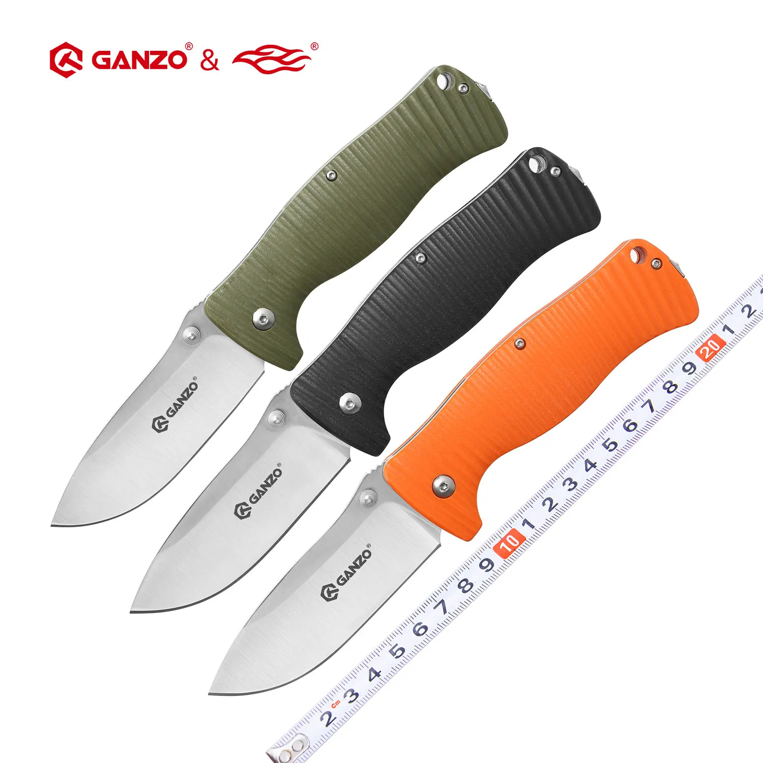 

Original Ganzo G720 Firebird F720 440C blade G10 Handle Folding knife Survival Camping tool Pocket Knife tactical outdoor tool