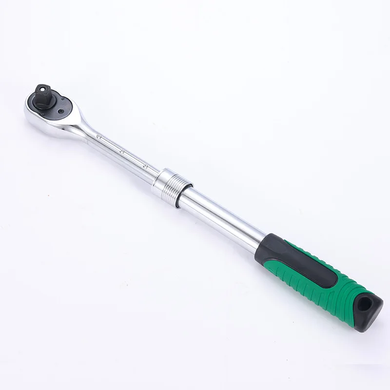 2025 مفتاح ربط سريع لتلميع الكروم، 72 سنًا، نموذج تلسكوبي، أداة إصلاح السيارات