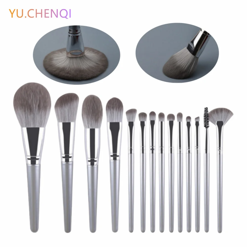 14Pcs Makeup Brushes Set For Women Cosmetics Eye shadow Concealer Powder Blush Brush Professional Beauty Foundation Tools