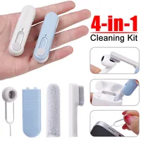 Mini Portable Cleaning Kit for Airpods 3 2 1 Pro Wireless Earbuds Cleaner Brush Tools SIM Card Holder Removal Needle For Phone