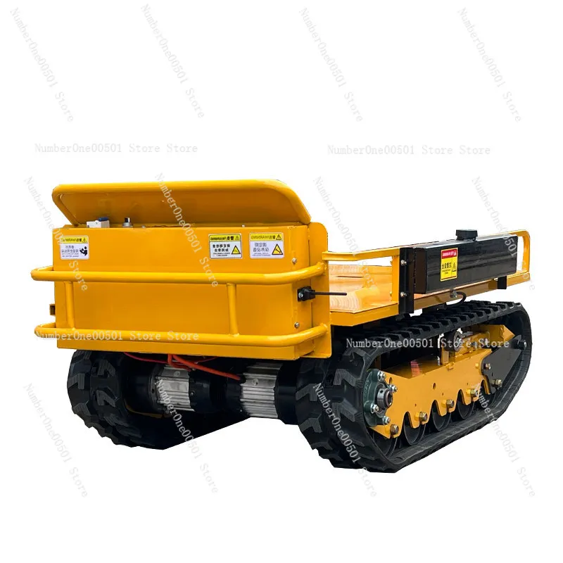 Crawler Transport Vehicle Creeper All-terrain Agricultural Small Crawler Chassis Remote Control Automatic Project