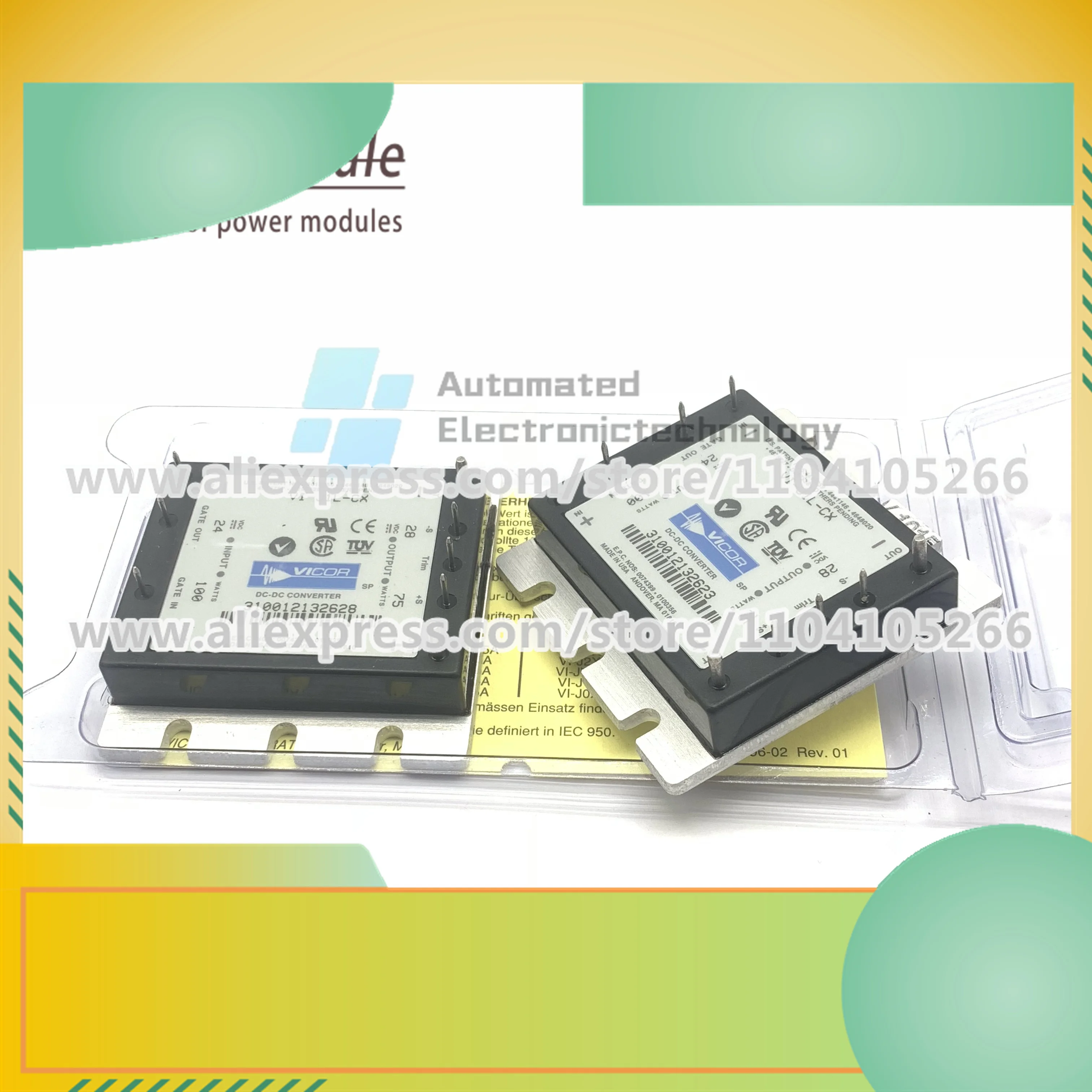 絶縁電源モジュール,VE-JW0-CZ, VE-JW0-EZ, VE-JW0-IZ, VE-JW0-MZ, VE-JW0-CY, VE-JW0-EY, VE-JW0-IY, VE-JW0-MY,新品