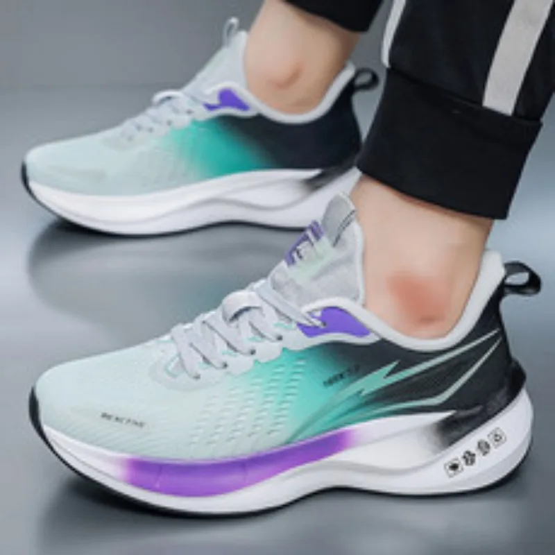 

Мужская Running oes Breathable Me, легкая карбоновая пластина, противоскользящая, повседневная, большого размера, для занятий спортом на осень и весну