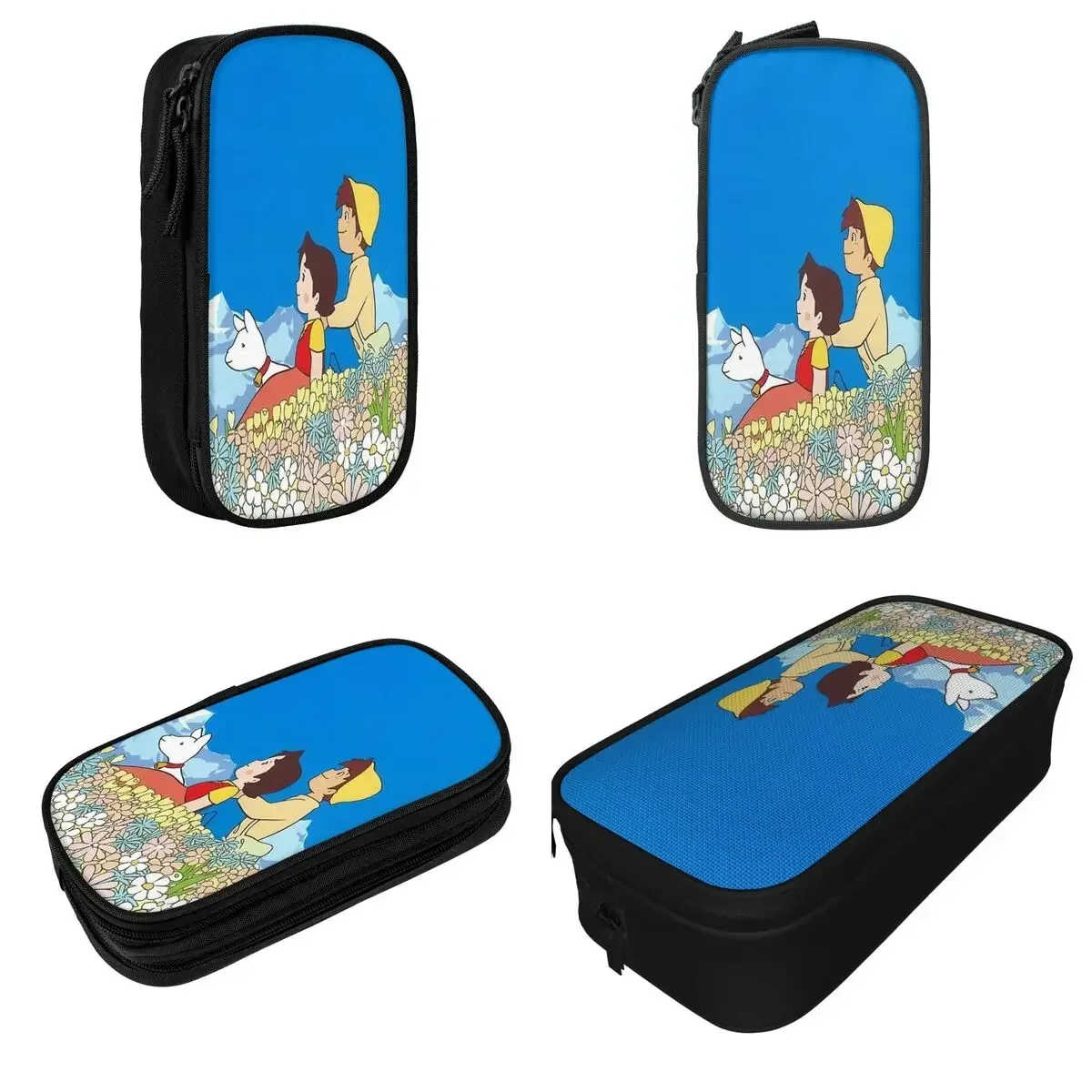 

Back To Nature Heidi Pencil Case Anime Cartoon Pen Box Bags Girl Boy Large Storage School Supplies Cosmetic Pencilcases