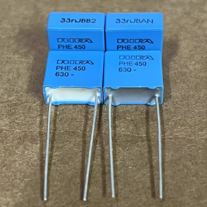 10PCS RIFA PHE 450 series 630V 0.033UF 33nJ fever coupling electrodeless capacitor