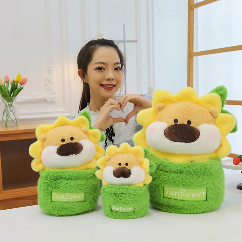 

Kawaii Подсолнух Лев Плюшевая игрушка Мягкая кукла для детей День рождения Рождественский подарок Мягкий приятный подарок для маленьких мальчиков и девочек Милая декоративная подушка
