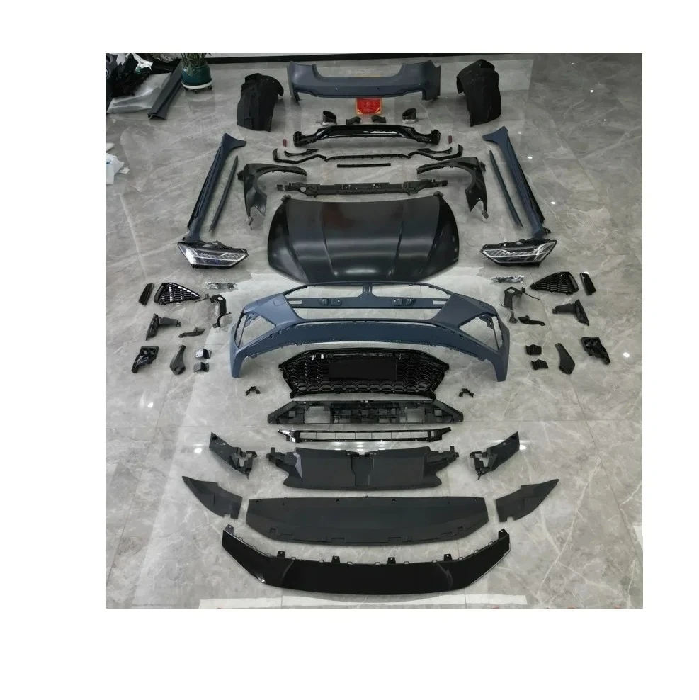 

Car Parts Bodykit Facelift Bumper For A6 S6 19 Upgrade To 23 RS7 Look Wider Kit