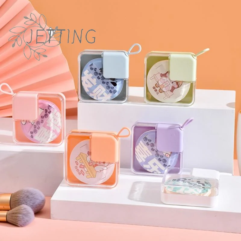 Hot Transparent Powder Puff Beauty Egg Storage Box Plastic Material Multifunctional Waterproof Dustproof Cosmetic Storage Box