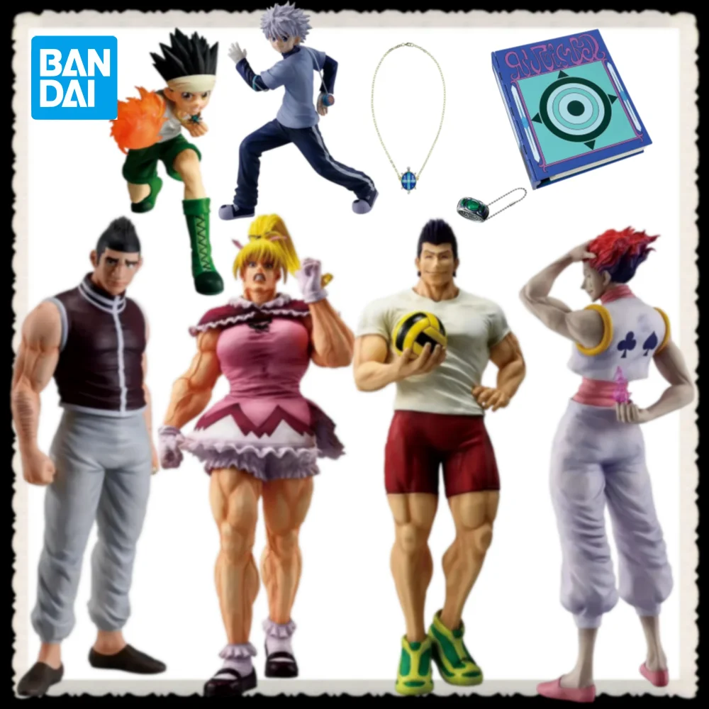 In Stock 100% Original Bandai Spirits Ichiban Kuji Hunter × Hunter Gon Freecss Killua Zoldyck Hisoka Morow Razor Goreinu