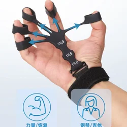 5-finger Silicone Grip Training Hand Expander Finger Grip Sport Gym Training Accessories Trainning & Exercise Gripster Fitness