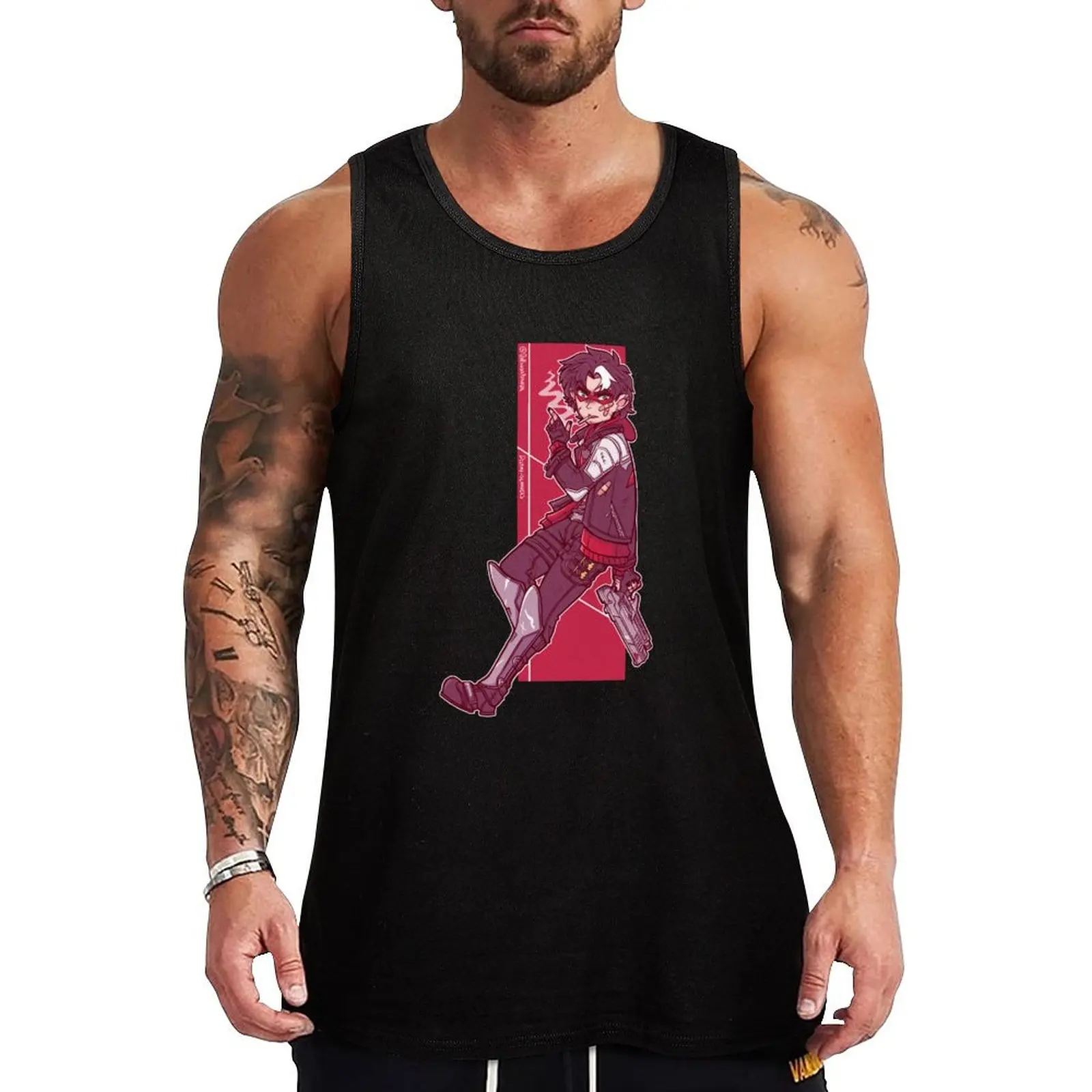 

INB4 He Changes Costumes Again Tank Top Lightweight Casual Tank Top Loose Summer Sleeveless