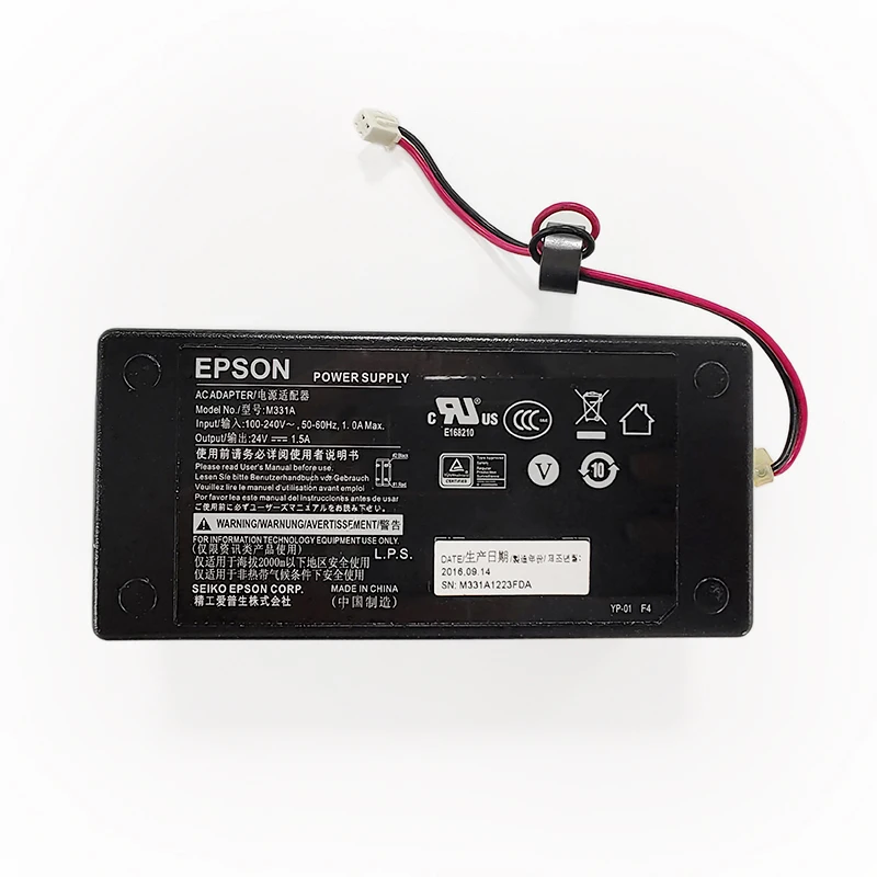 

Original Power Supply AC Adapter 1.0A M331A For Epson TM-T60 t60 POS Receipt Printer