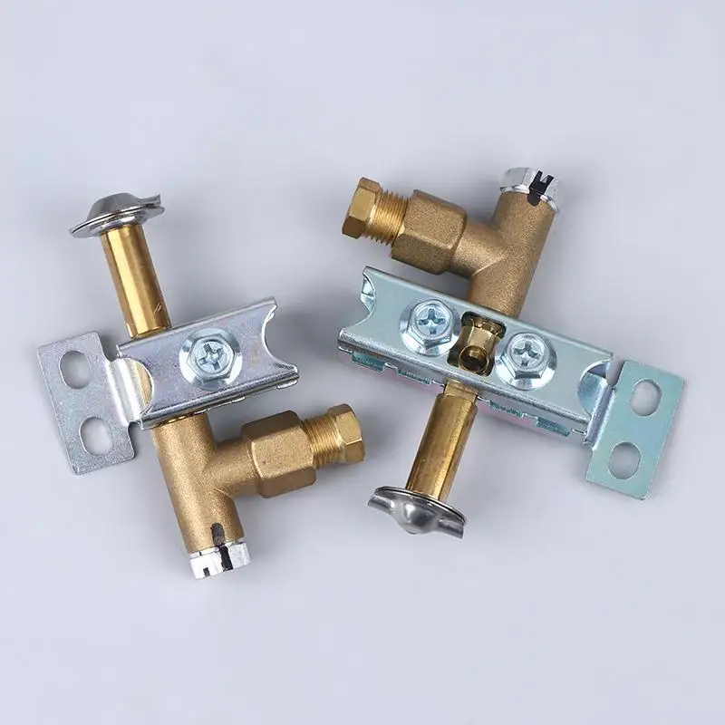 Pilot Burner Bracket BBQ Metal Tool Single Hole Double Hole Available for Natural Or LP Gas Assembling