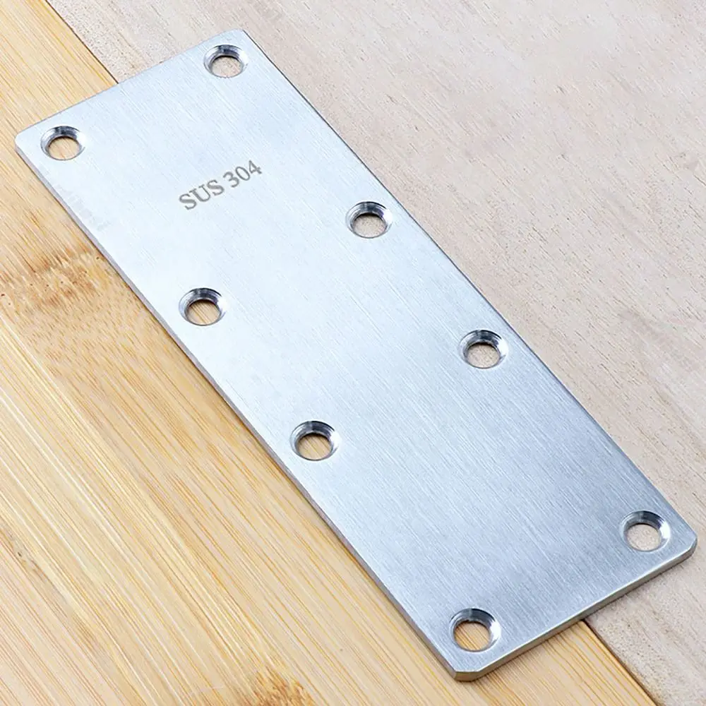 1Pcs Cabinet Screens Wall Angle Bracket Furniture Fastener SUS304 Stainless Steel Corner Brace Joint L Shape