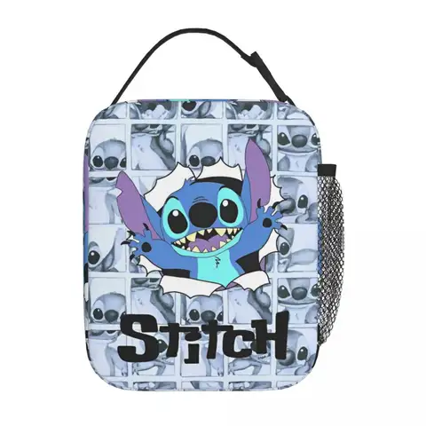 Scatole per il pranzo Stitch Merch Storage Food Box dispositivo di raffreddamento termico causale Bento Box per il lavoro