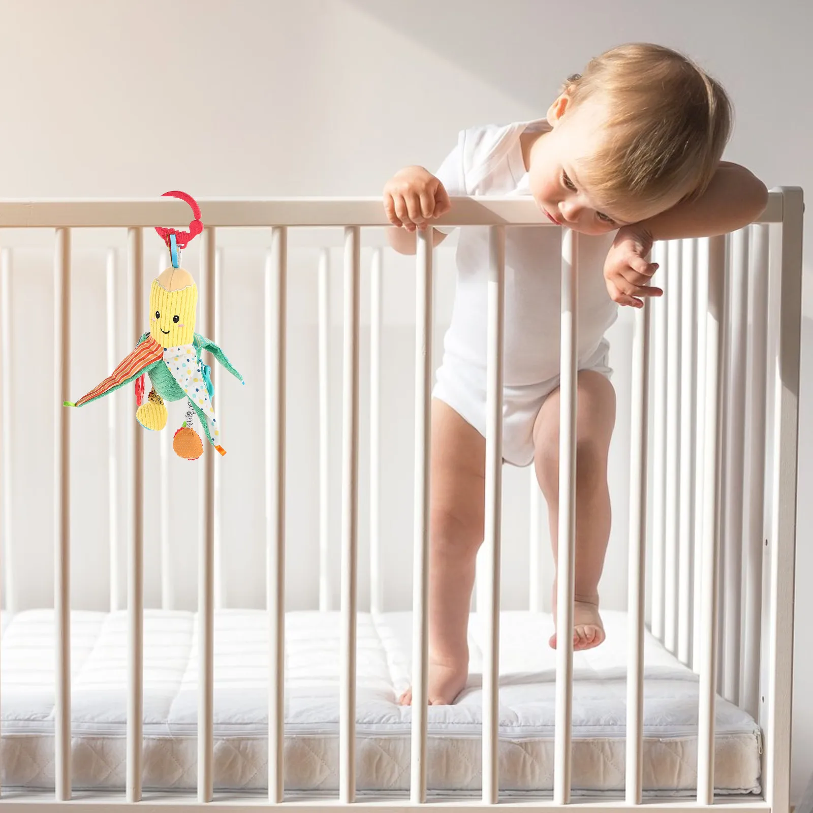 新生児用シミュレーションラトル、吊り下げ式ハンドソフト、乳幼児用ベビーベッド、ベビーカー、ベッドアクティビティスパイラル、カーシートエンターテイメント