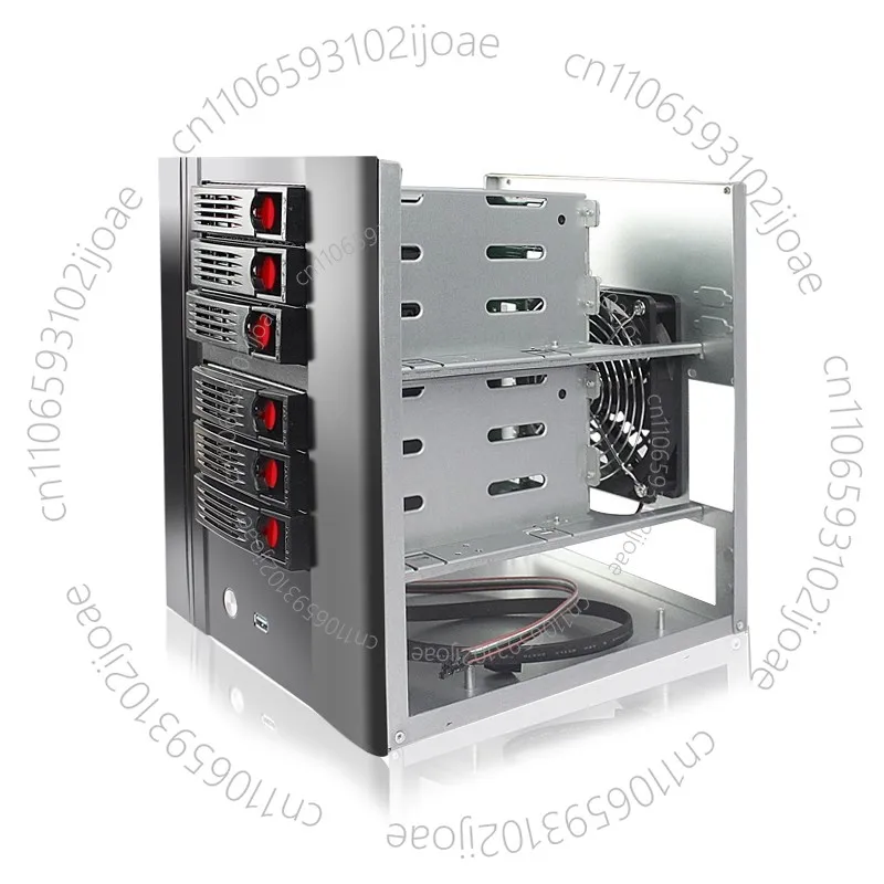 8-bay Network Storage Server for Home and Business Use,  M-ATX Compact 340*305*220mm