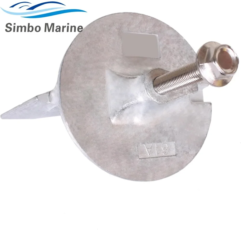 688-45371 Trim Tab Anode For Yamaha Boat Engine 60HP 70HP 75HP 85HP 90 HP for Parsun T90 T85 688-45371-02 688-45371-00 image 5