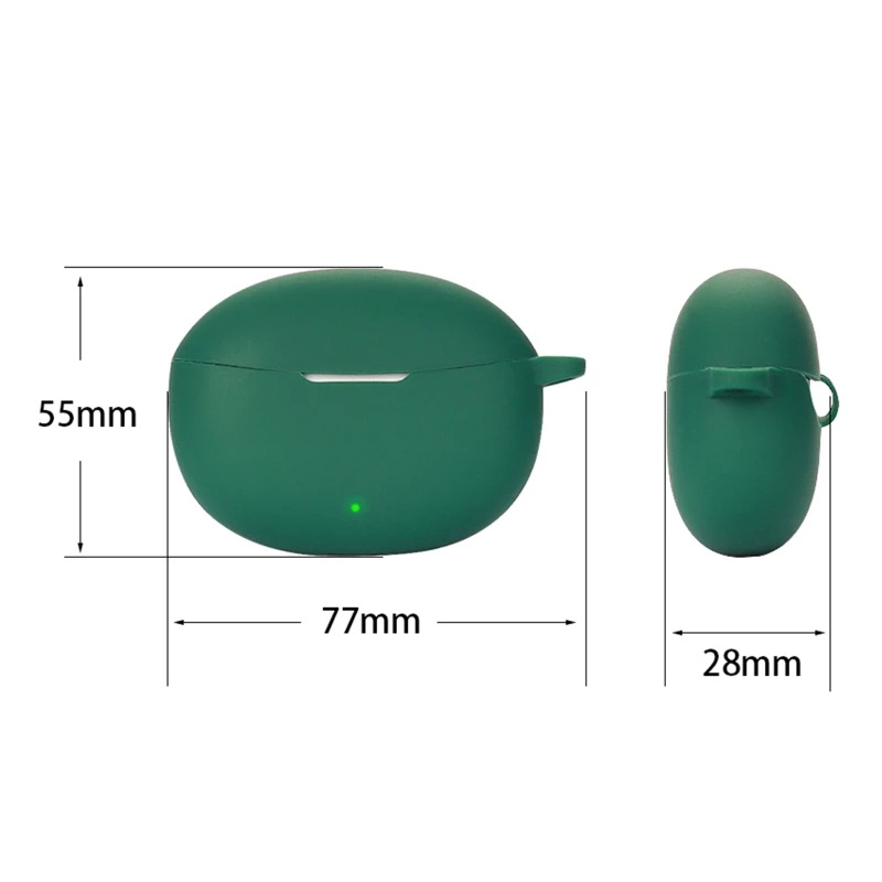 RealmeBuds Air 3 Neo용 충격 방지 소프트 쉘 하우징 슬리브 스크래치 방지 C용