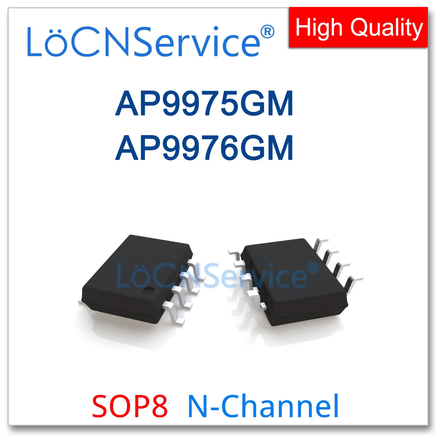 

LoCNService 50PCS 500PCS AP9975GM AP9976GM SOP8 N-CHANNEL 9975GM 9976GM High quality