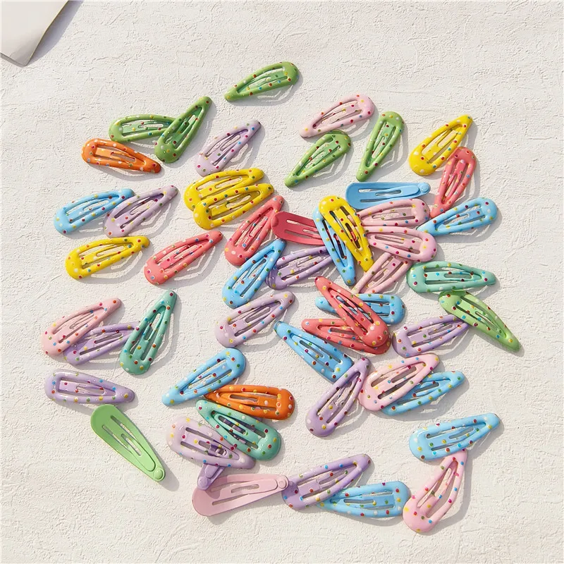 5/10/20pcs Dog Hair Clips Multicolor Barrettes Small Bone Snap Hair Clips for Dog Cat Pet Grooming Bows Pet Hair Accessories