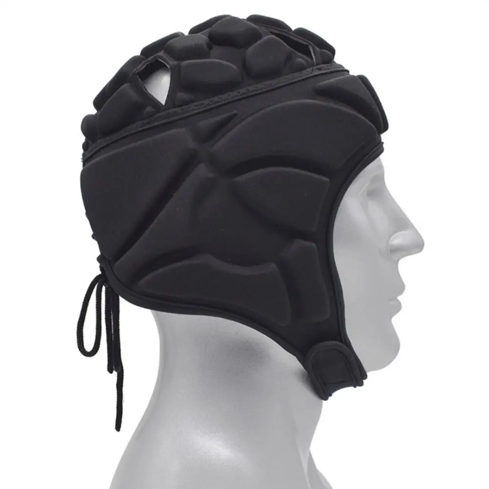 Casque de protection de Football rembourré en éponge EVA, Anti-collision, Absorption des chocs, casque de gardien de but, protection respirant