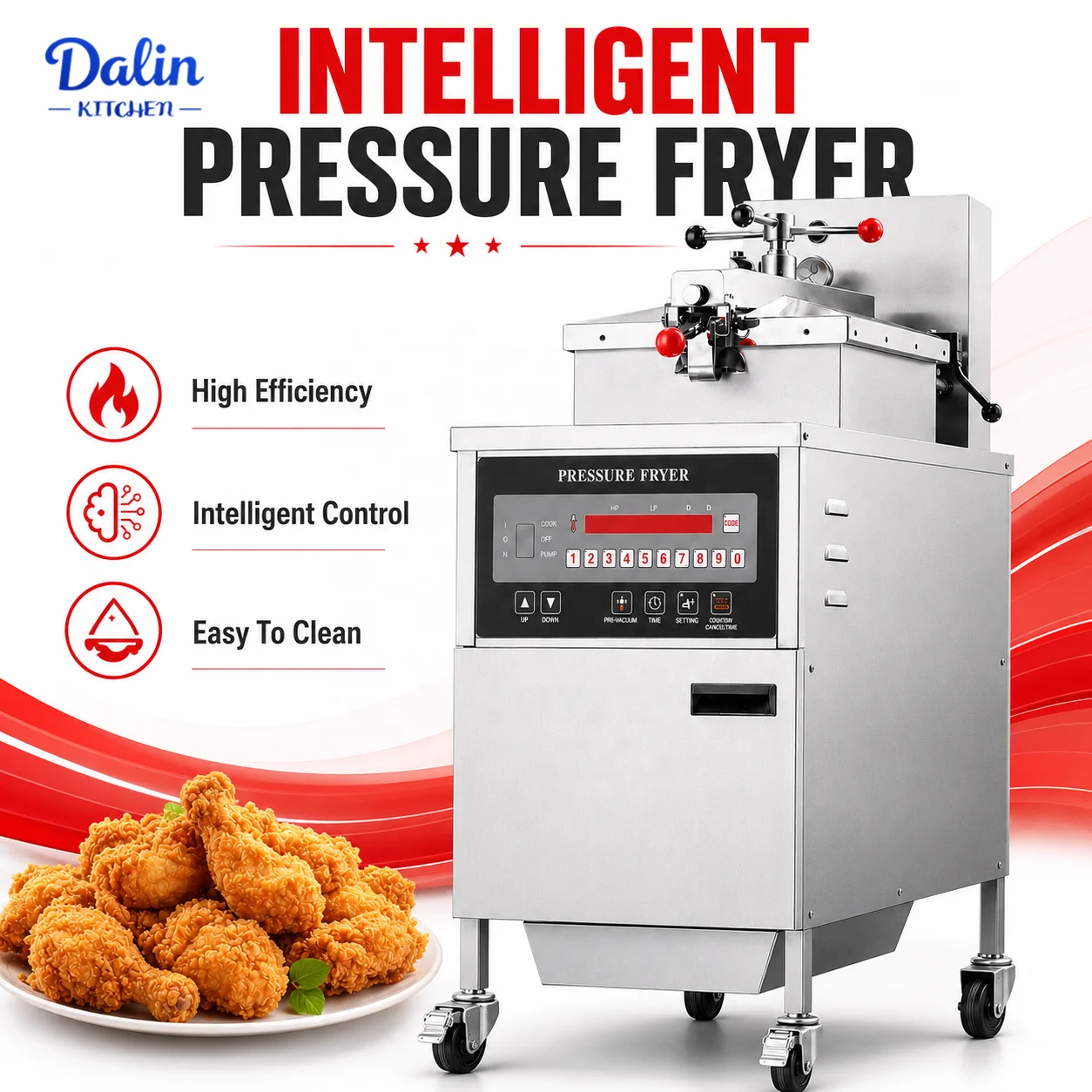 Freidora A Presion Henny Penny - Precio Competitivo Modelo Independiente Comercial Para Pollo Al Estilo