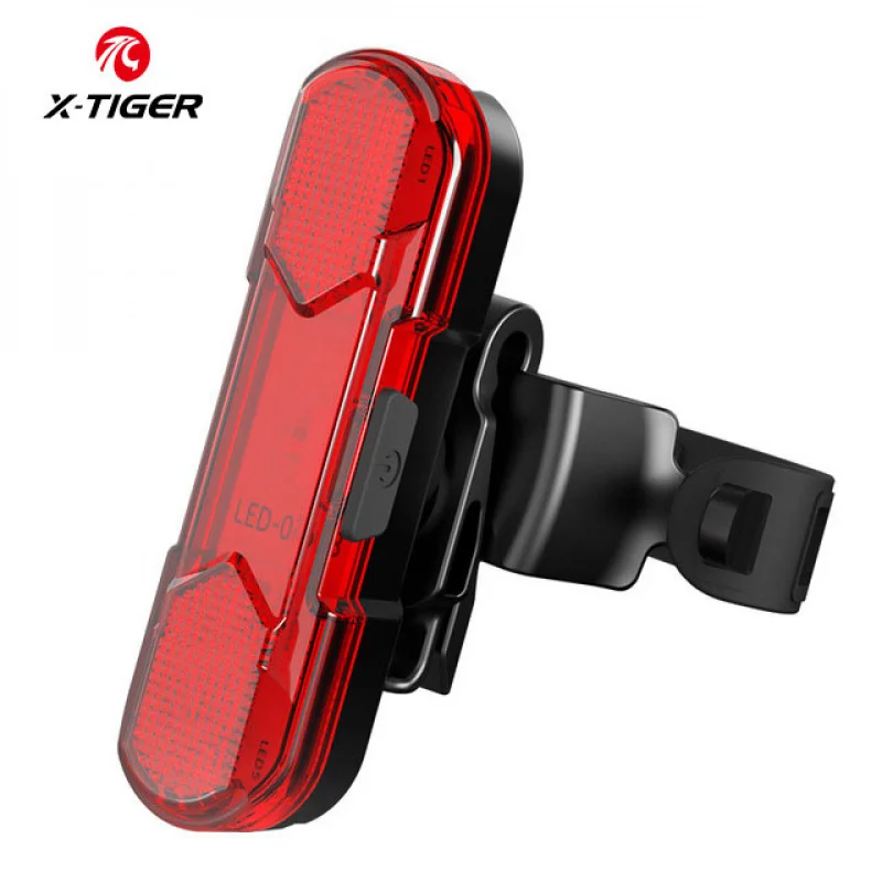 X-Tiger bicycle tail light USB rechargeable LED