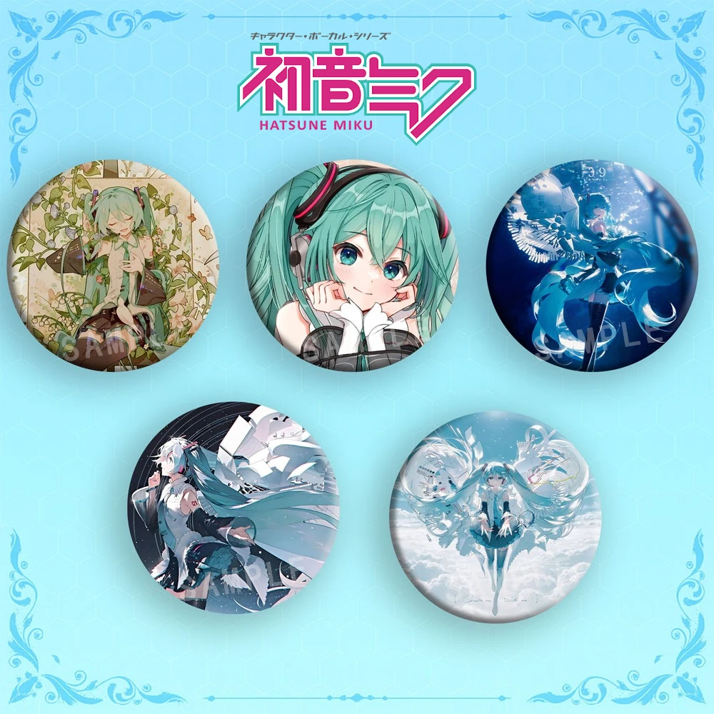 

Бейджи и подвески Hatsune Miku: аниме-товары, украшения для рюкзаков и головных уборов, коллекционные подарки, модные украшения для фанатов