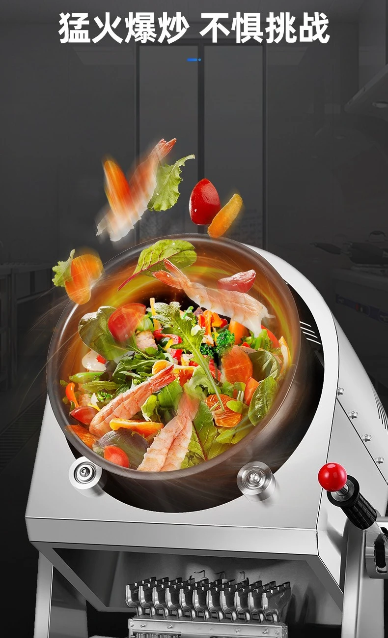 Commercial, fully automatic, smart, cooking, robot, kitchen, smart, cooking