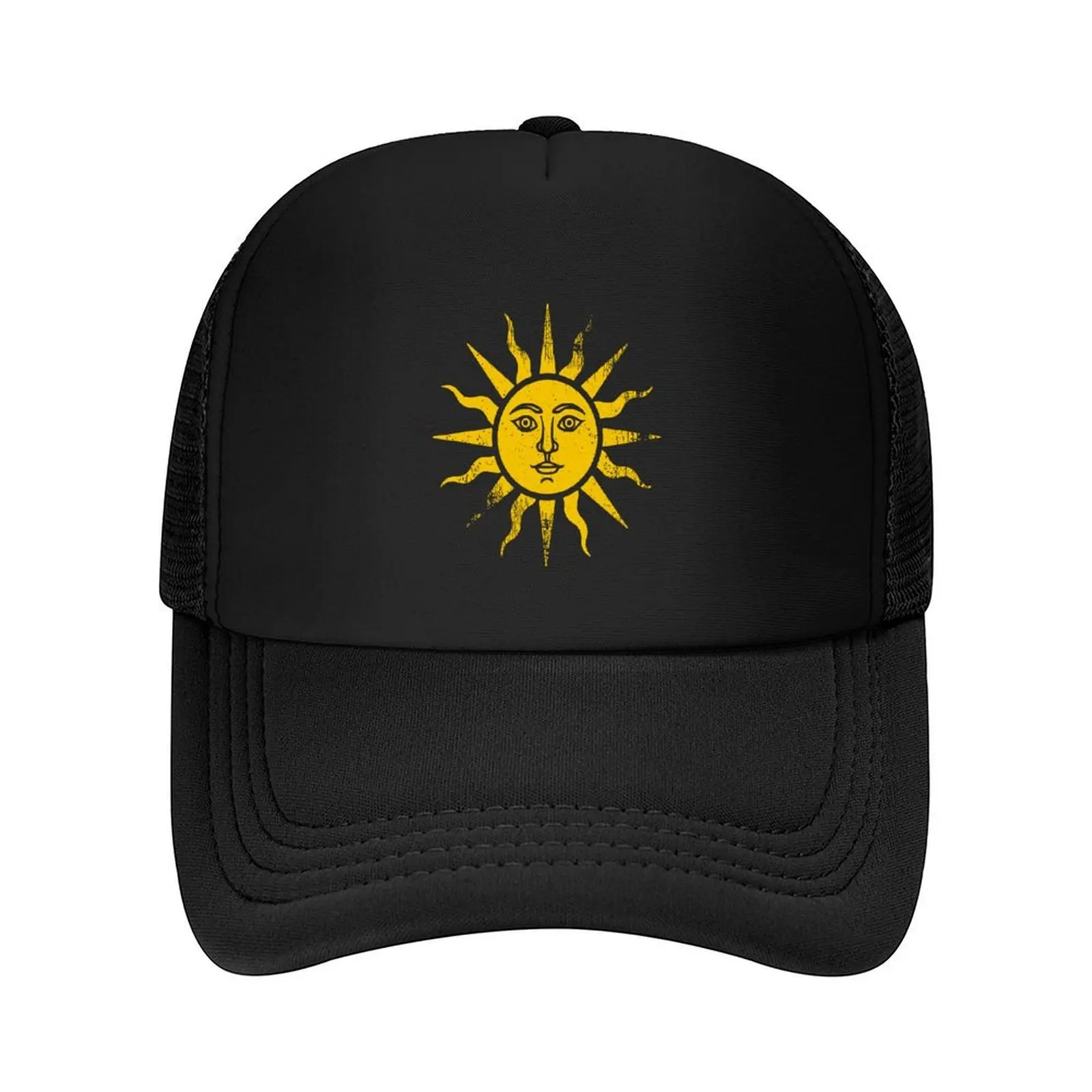 

Great Sun of The Nilfgaardian Empire (Worn Gold) Baseball Cap Golf Wear Vintage luxury caps Ball Cap Golf Wear Men Women's