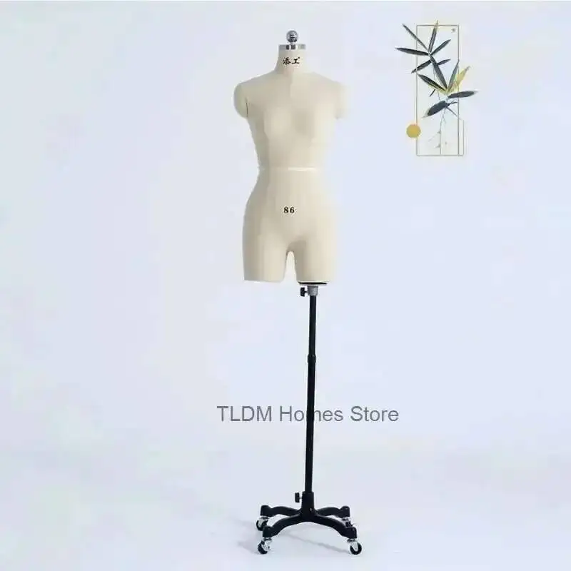 

Платье для шитья, льняной чехол, женские манекены с ножками для дизайна одежды, манекен, бюст, подставка для портного, может быть булавками