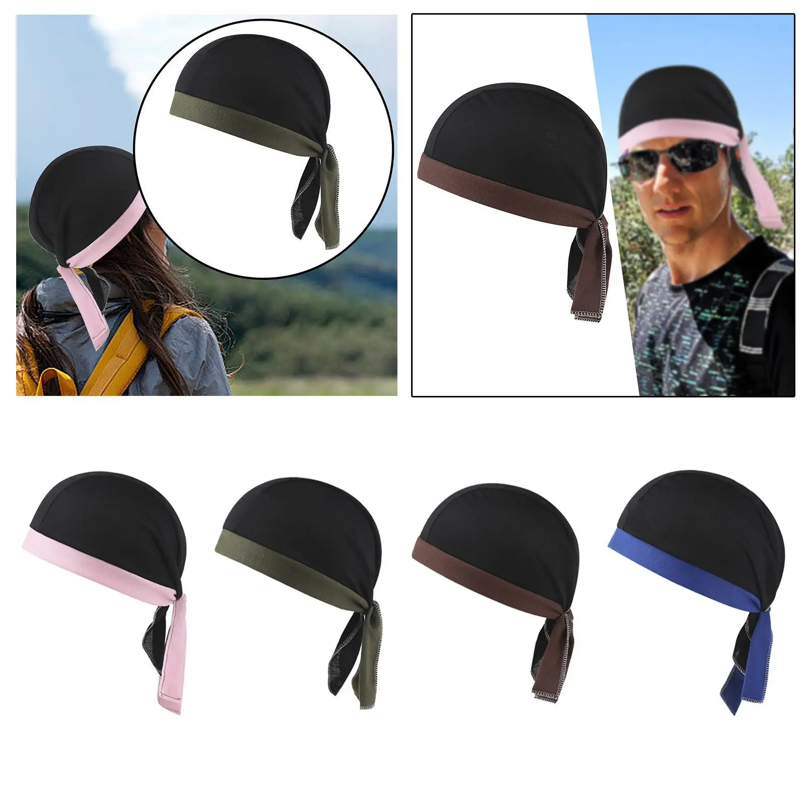 Gorro de calavera para ciclismo, gorro de pirata que mantiene el calor, gorro, Bandana, sombreros para el sol