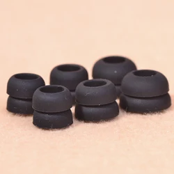 Two Layer Silicone Ear Pads In-Ear Earphone Earbuds For Sennheiser IE60 IE80 Covers Eartips Headphone Earcovers 6pcs/3pairs