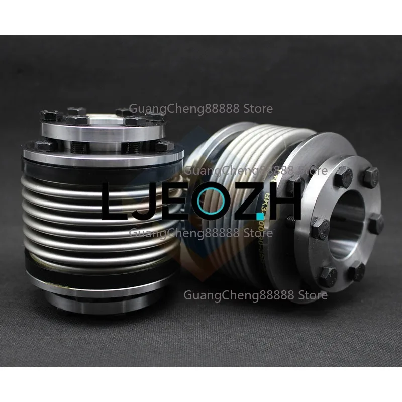 For Zhaohe Bellows Coupling R + W Expansion Sleeve Stainless Steel BK3 Numerical Control Machine Tool Motor/high Torque Coupling