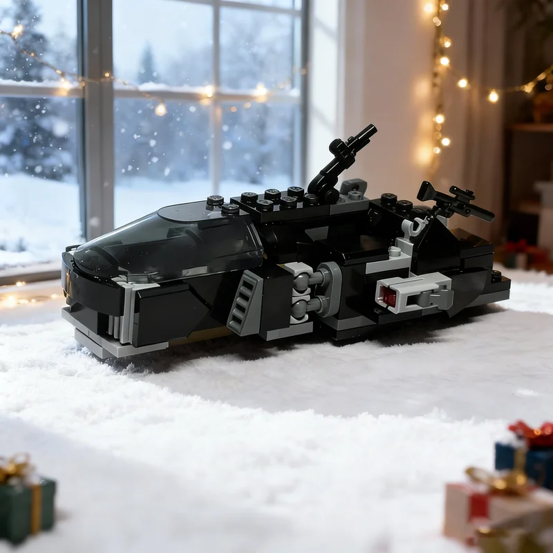 

117pcs MOC 2 Night Trooper Barrier Transport Star Battle Model Building Christmas Gifts Toy Blocks Construction Idea Education
