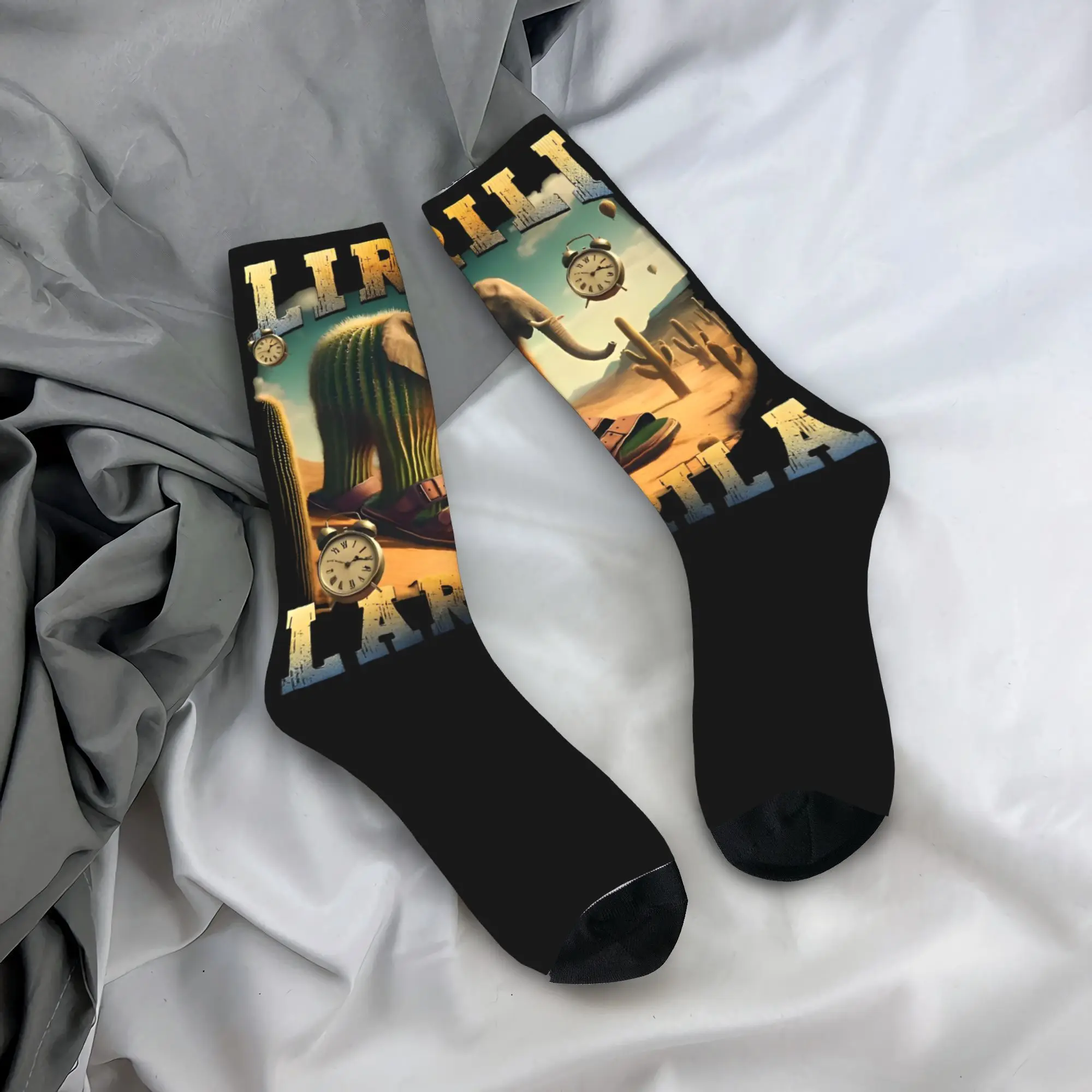 

Забавные итальянские носки Brainrot Meme унисекс Lirili Larila, дышащие модные носки, идея подарка-сюрприз