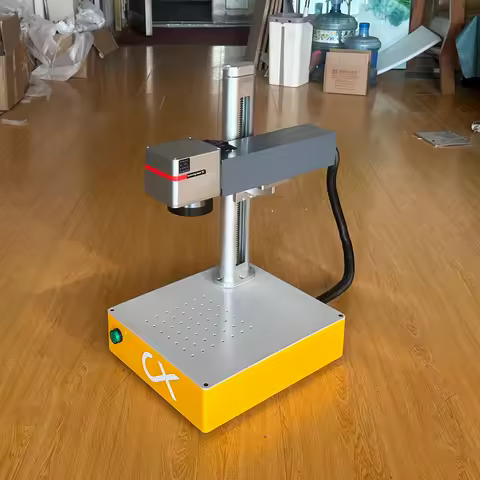 Support Lightburn Fiber Laser Marking Machine MAX 20W for Stainless Steel Cutting Gold Silver Ring Engraver Ezcad2