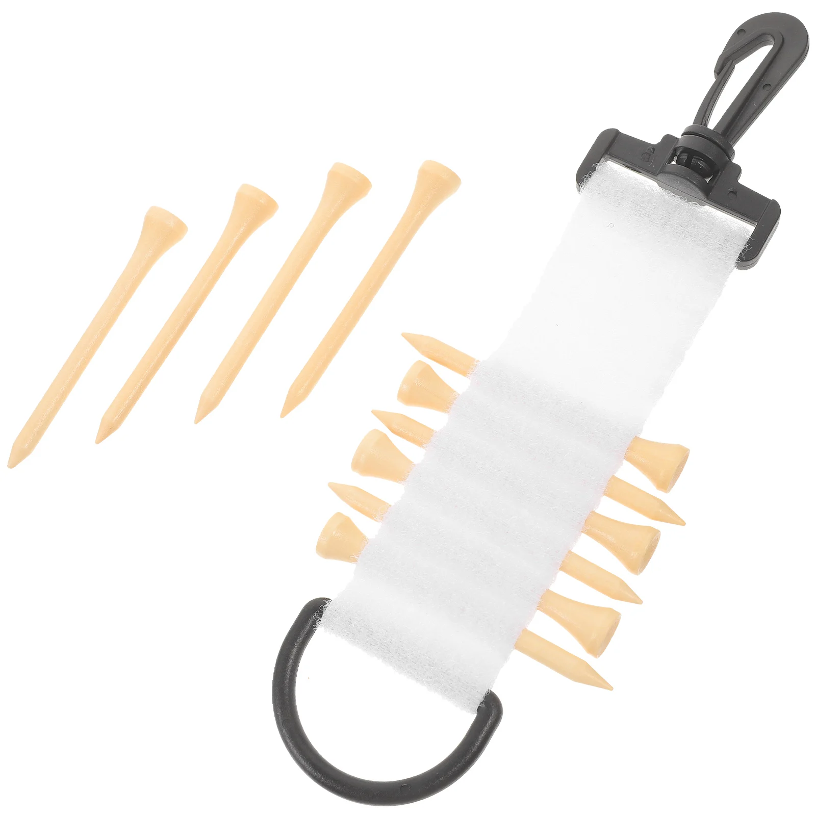 

Golf Tee Hanger Ball Hanging Carrier Storage Adjustable Accessory Holder Man
