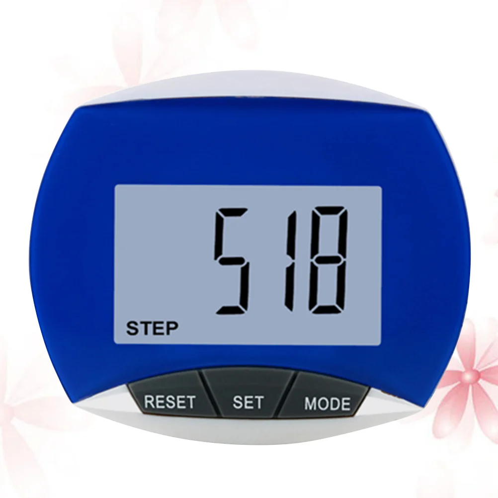 

Pedometer Blue Multifunctional Fitness Tracker Portable Running Step Counter Sports Accessories For Men Women Walking Tool