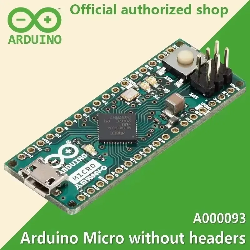 arduino-micro-ヘッダーなし-a000093-atmega32u4-開発ボード-イタリア輸入新品オリジナル正規品