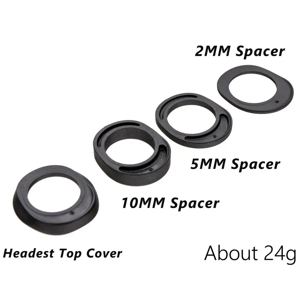 

1-1/8 "Headset Spacer 4pcs Mountain Road Bike Handlebar Gasket Cycling Steerer Tube Spacer Washer Bicycle Accessories