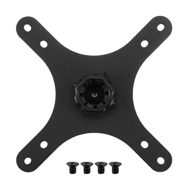 Hot Selling-Wall Mount Mount Universal Monitor For VESA Mounting Bracket Plate 17.3Mm Ball Head To 100X100mm And 75X75mm,Wal