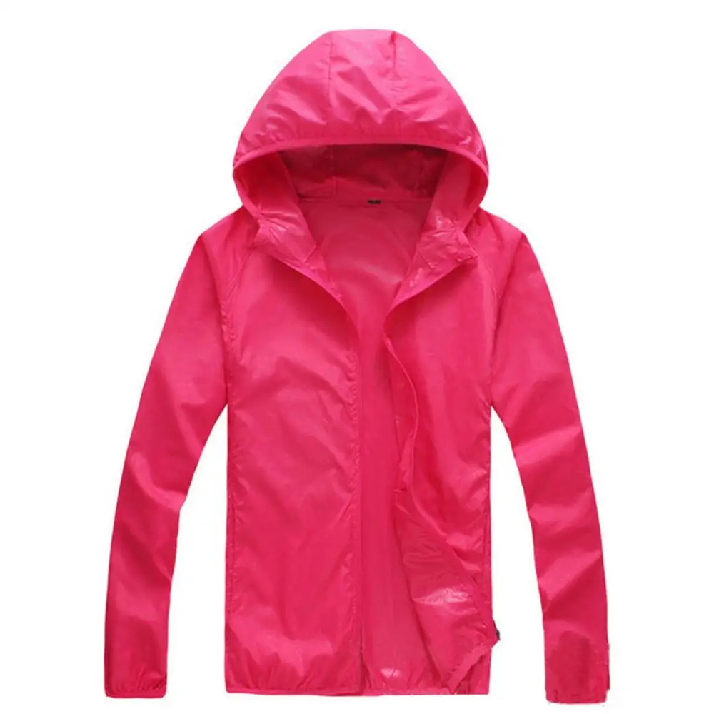 Men Sunscreen Coat Quick Dry Hooded Skin Jacket Waterproof UV Women Fishing Hunting Clothes Thin Sun Protection Coat Windbreaker