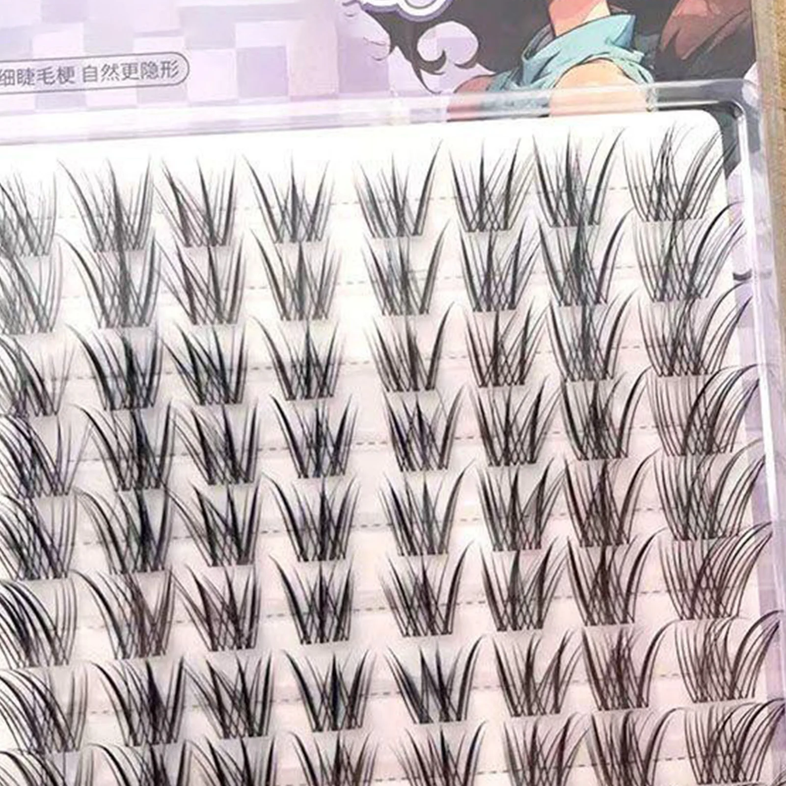 Faux-cils en forme de renard naturel moelleux, boucles Dense, yeux de chat, Manga, maquillage parfait pour les yeux, usage quotidien de fête, 10/32 rangées