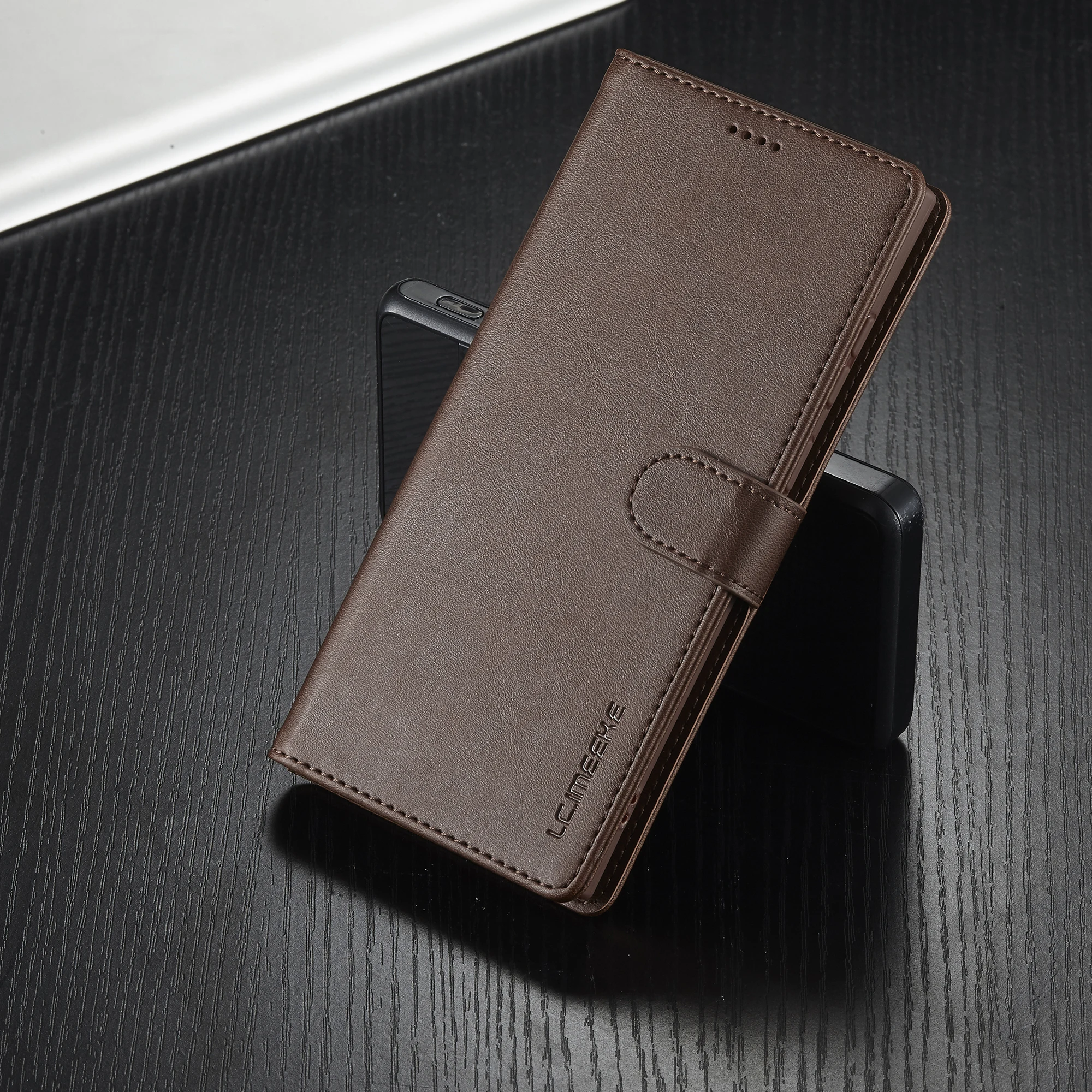 Leren flipcase voor Samsung Galaxy A17 A37 A57 A15 A35 A55 A16 A36 A56 A07 A26 A06 A05S A14 A34 A54 A13 A33 A53 portemonneehoes
