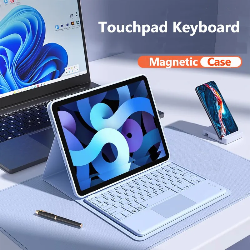 for Lenovo Idea Tab Pro TB373FU Case 12.7 Inch for Funda Xiaoxin Pad Pro (2025) TB375FC Case Magnetic Trackpad Keyboard Cover