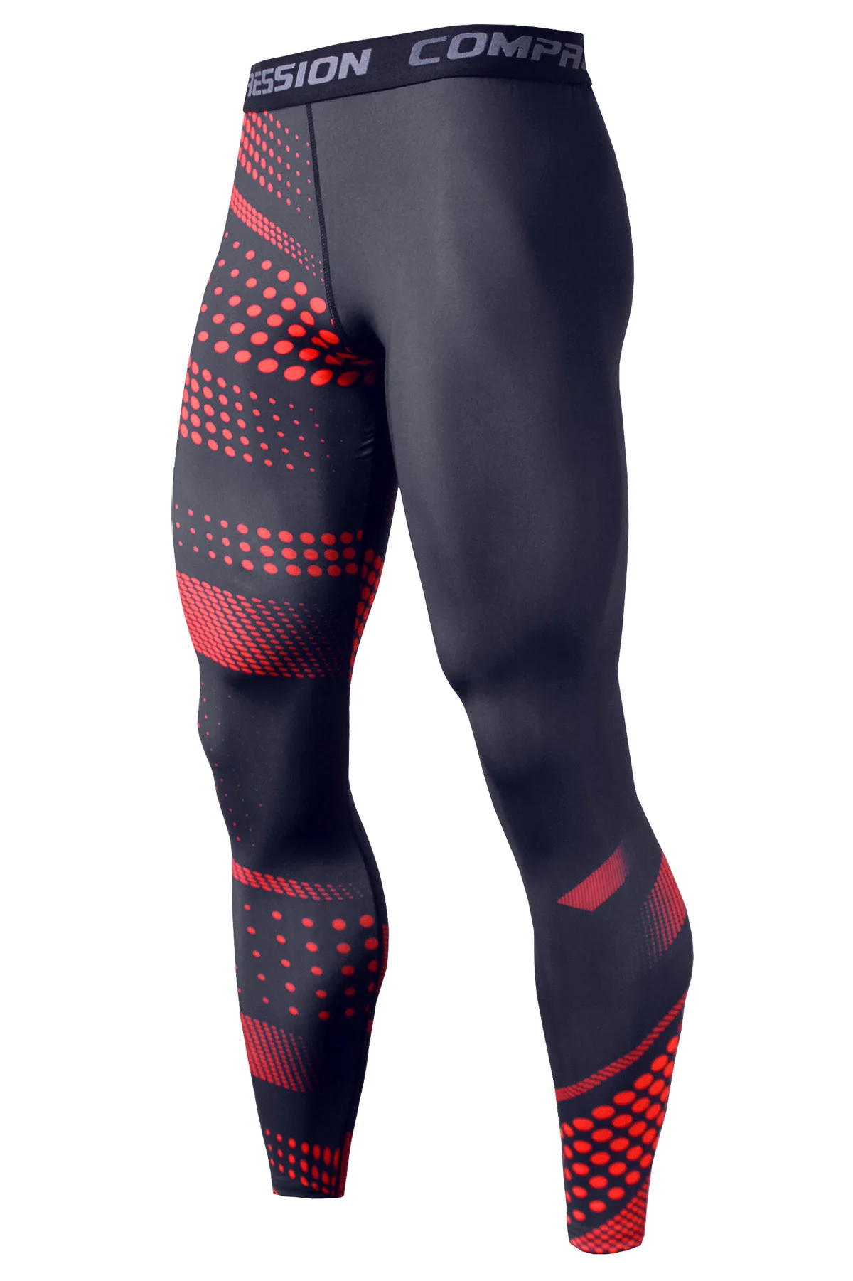 Männer Lauf Leggings Sportswear Quick Dry Gym Fitness Strumpfhosen Workout Training Jogging Sport Hosen Kompression Sport Hosen – Detail 16