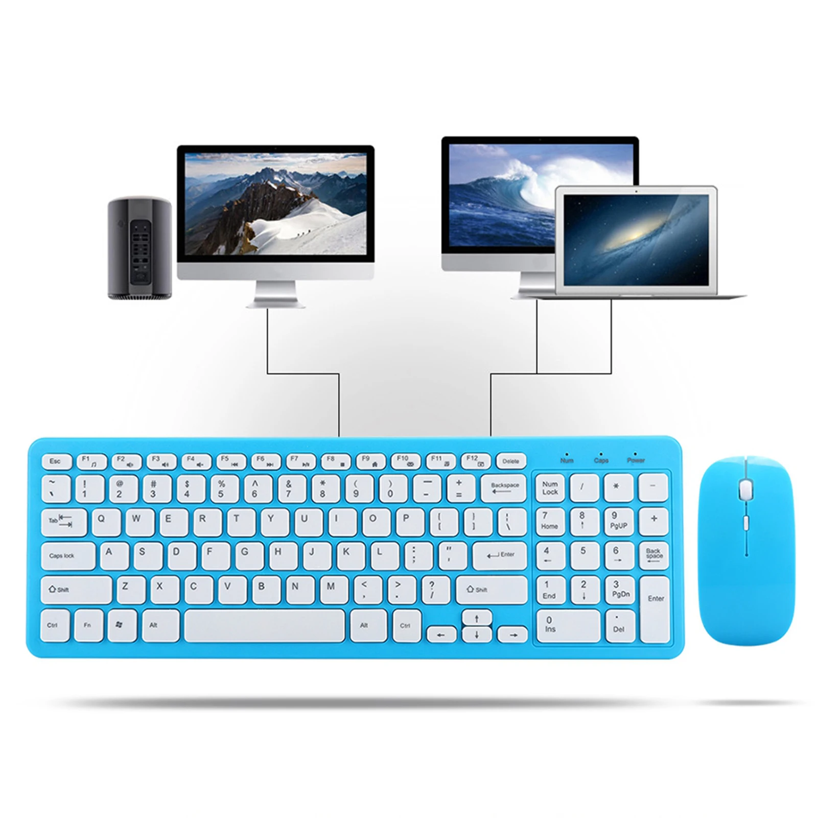 Wireless Keyboard Wireless Mou - đánh giá và giá Gaming Keyboard Mouse Set